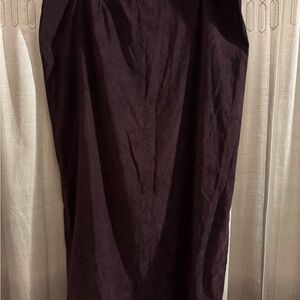 Giorgio Fiorelli Dark Purple Midi Skirt